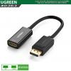 Cáp chuyển Displayport sang HDMI Ugreen 40363 Hỗ trợ 4K@30Hz