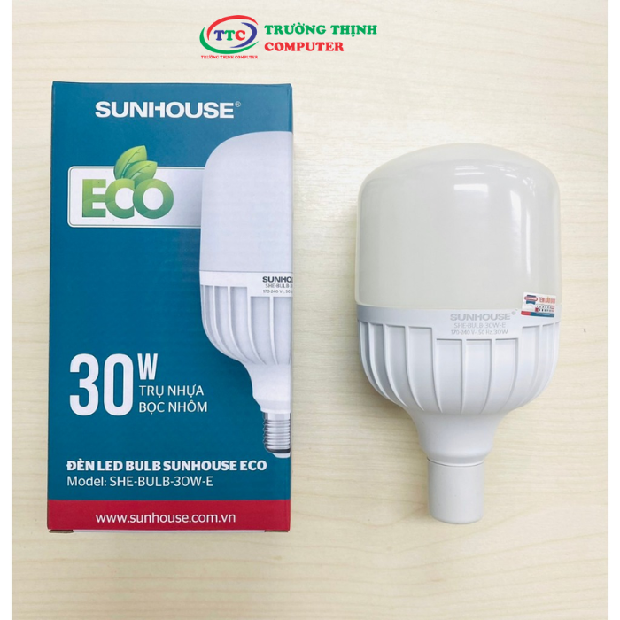Bóng đèn LED bulb Sunhouse Eco SHE-LECLBA01.30W