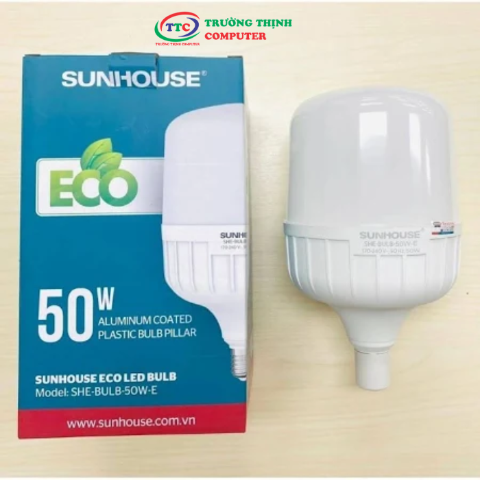 BÓNG ĐÈN LED BULB SUNHOUSE ECO SHE-LECLBA01.50W