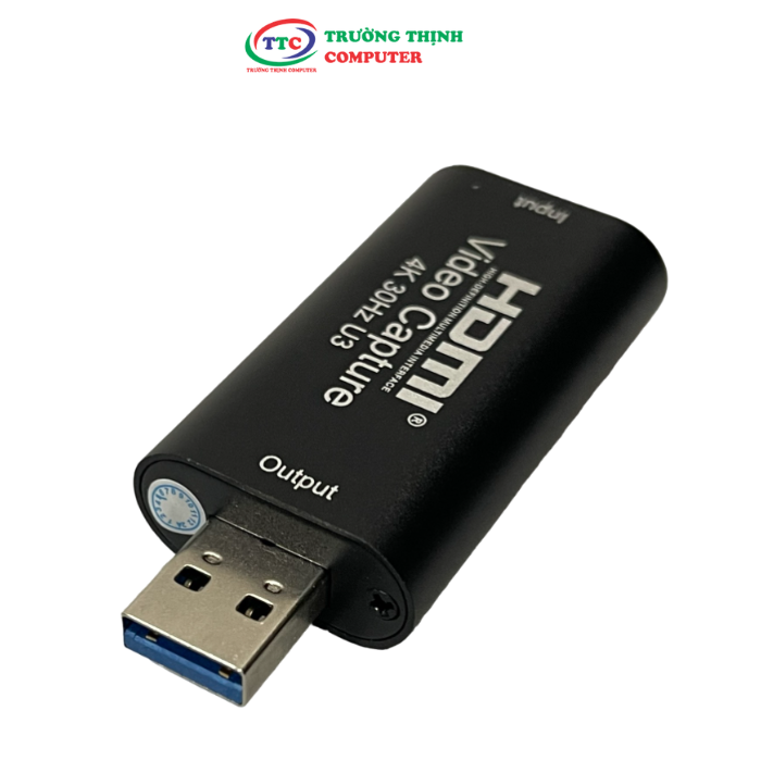 Đầu chuyển đổi HDMI (L) ra USB video Capture U3 Đen