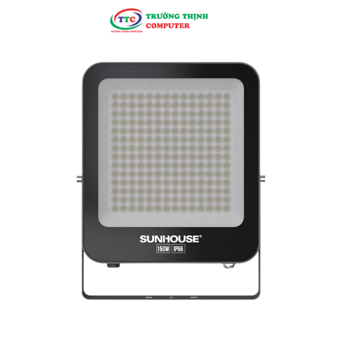 Đèn pha LED SUNHOUSE Spec SHE-LSPPL01.150W Sử dụng Chip LED ,Tuổi thọ 25.000 giờ, chuẩn IP66, chống nước