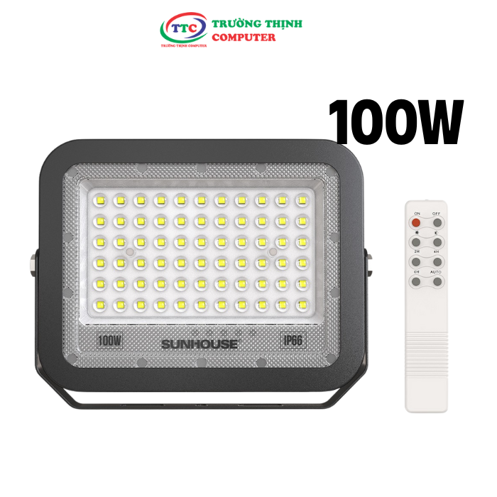 ĐÈN PHA NĂNG LƯỢNG MẶT TRỜI  SPEC SHE-LSPPLSE01.100W