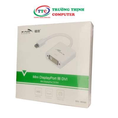 CÁP MINI DISPLAYPORT -> DVI 24+5 M-PARD (MD020)