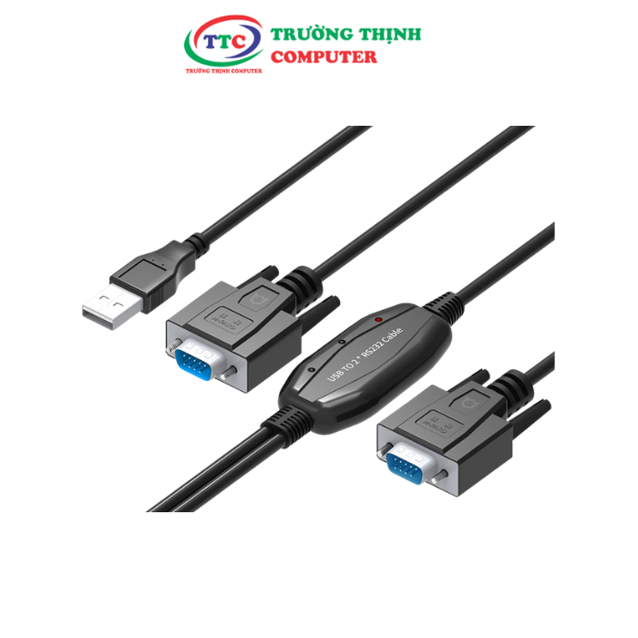 CÁP USB2.0 RA 2 CỔNG RS232 MD114 M-PARD