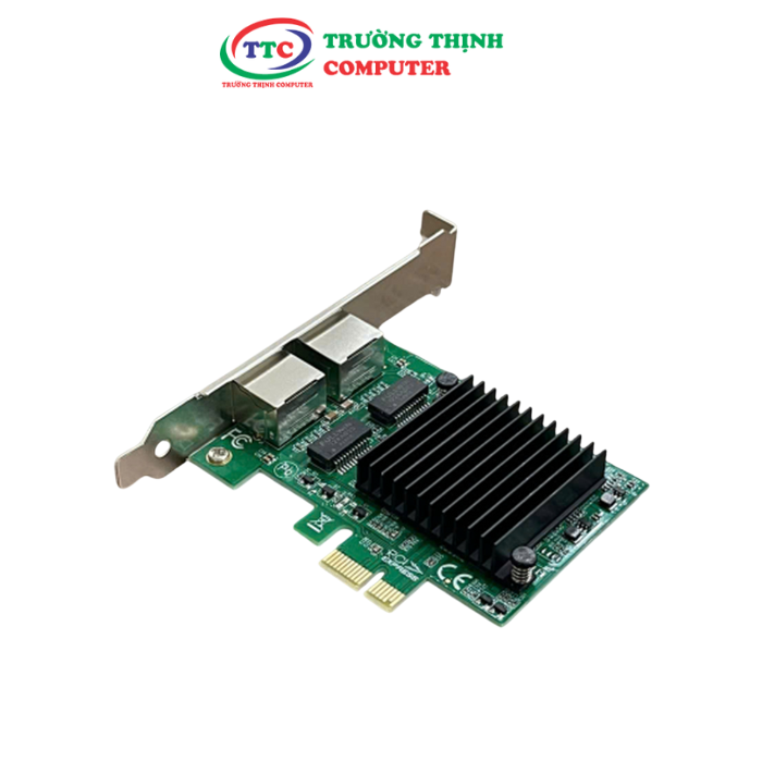 Card PCI-E -> 2 port LAN 1000mbps M-PARD MD171