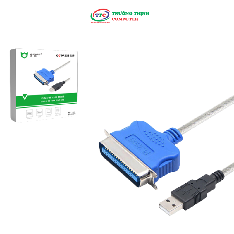 DÂY CÁP CHUYỂN USB RA 1284 MÁY IN 1.8M MH345 M-PARD