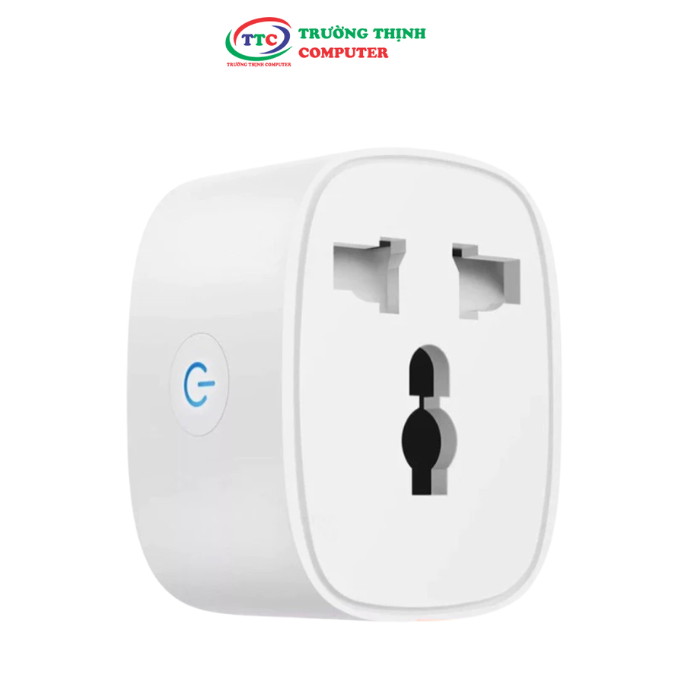 Ổ Cắm Chân Đa Năng Đo Công Suất Tiêu Thụ 16A Tuya