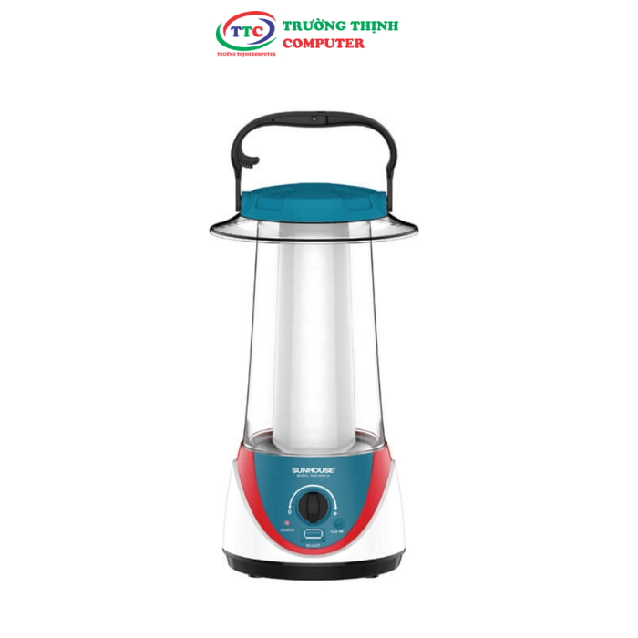 Đèn tích điện đa năng 360LED SUNHOUSE SHE-6037LA xanh