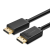 Cáp chuyển đổi Displayport to Displayport dài 3m 2K*4K@60Hz 28AWG Ugreen 10212 cao cấp