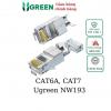 Hạt mạng RJ45 Cat6a/Cat7 hộp 10pcs chính hãng Ugreen 50634 cao cấp (2 mảnh)