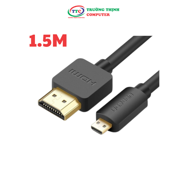 Cáp Micro HDMI to HDMI dài 1,5m chính hãng Ugreen 30102