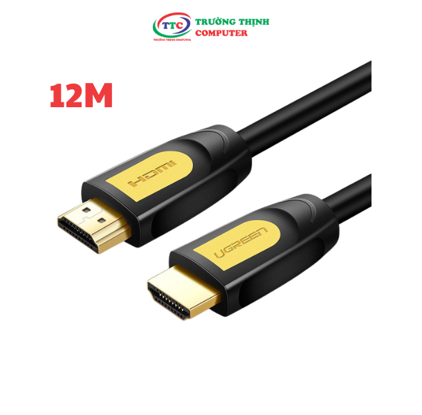Cáp HDMI Ugreen 10171 FullHD 1080p, 3D, 4K chuẩn HDMI 1.4 dài 12m