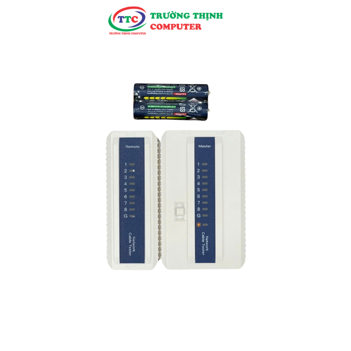 Tester cáp mạng FAST/NOR + Pin 3A DTECH DT-TXJ009
