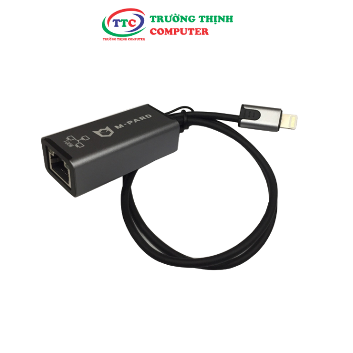 DÂY CÁP CHUYỂN CỔNG LIGHTNING RA LAN MD080 M-PARD