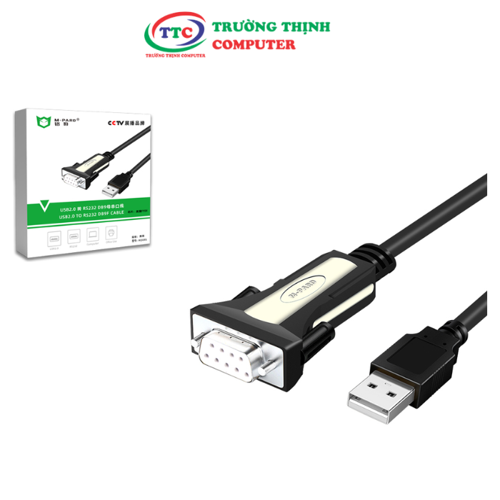 CÁP USB 2.0 -> RS232 L 1.8M MD085 M-PARD