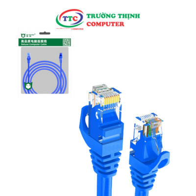 DÂY CÁP MẠNG UTP CAT 6 DÀI 15M MD657  M-PARD