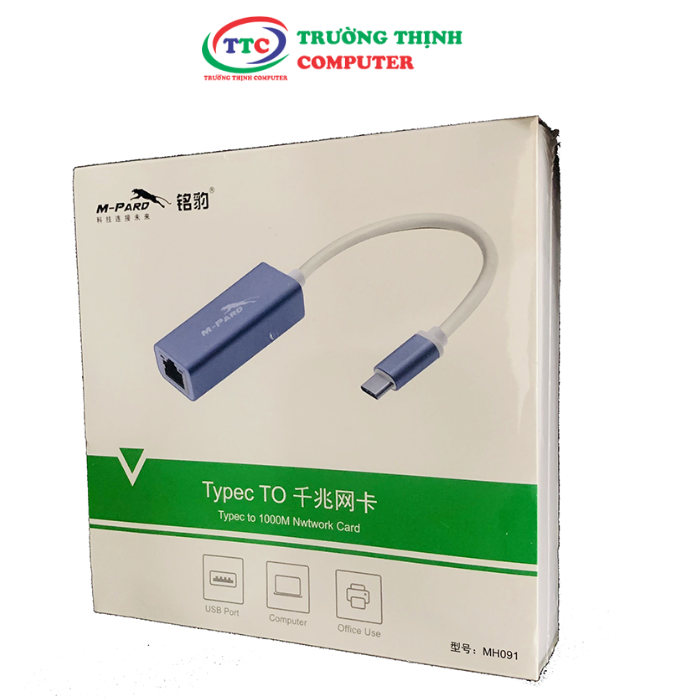CÁP TYPE-C -> LAN M-PARD (MH091)
