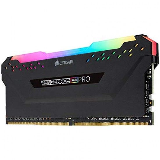 Bộ nhớ ram gắn trong Corsair Vengeance RGB PRO black Heat spreader, RGB LED DDR4, 3000MHz 16GB