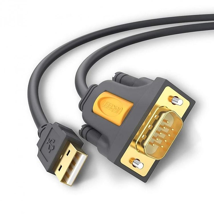 Ugreen 20210 1M Cáp tín hiệu chuyển đổi USB 2.0 sang COM RS232 cao cấp CR104