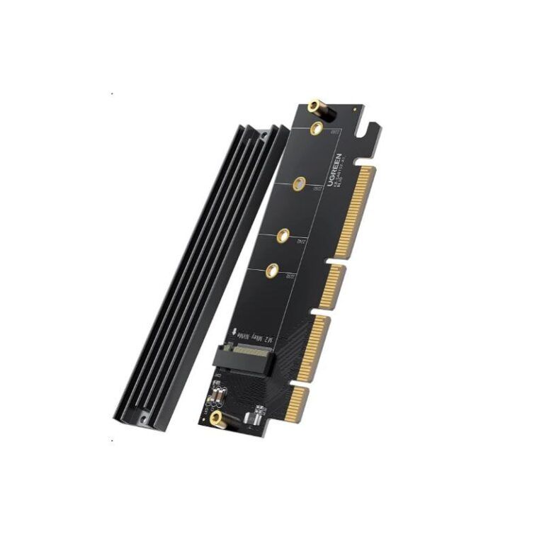Card chuyển đổi PCI-e ra M.2 NVMe PCIe 4.0 Ugreen 30715 cao cấp (băng thông 4X)
