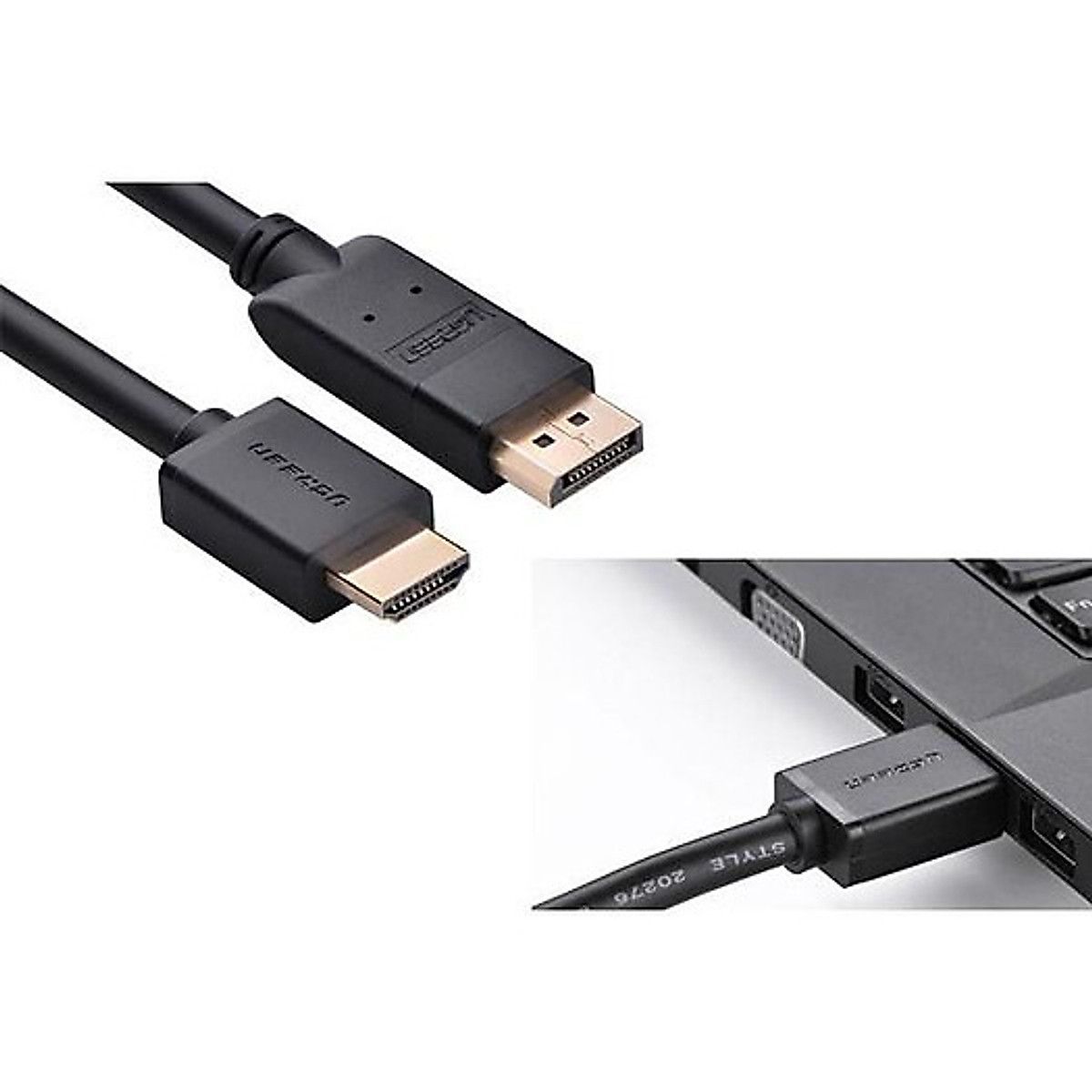 Cáp Displayport to HDMI 2M chính hãng Ugreen 10203