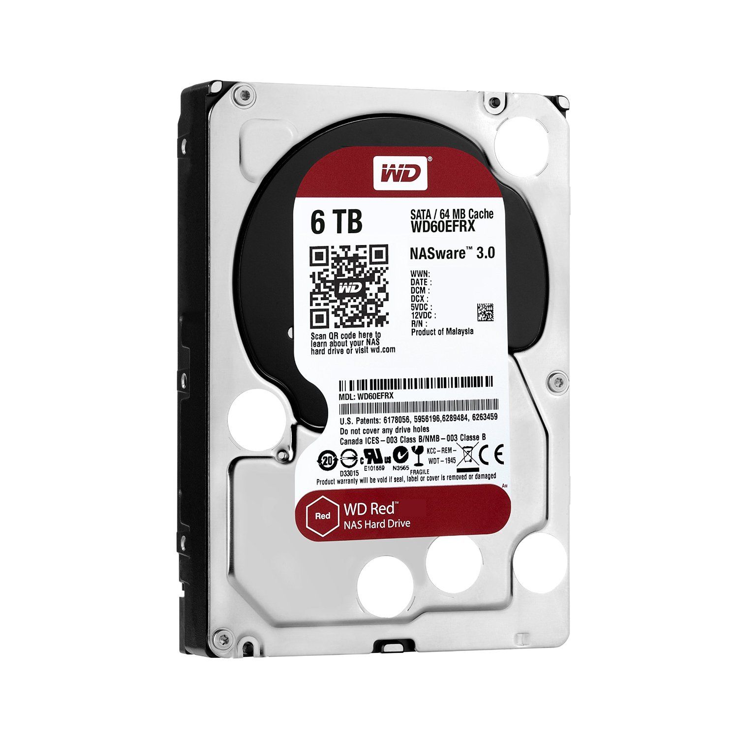 Ổ cứng WD Red Plus 6TB WD60EFZX