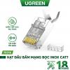 Đầu bấm mạng CAT6A / CAT7 Ugreen 70316 (10 cái) có đầu chụp