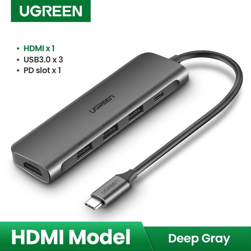 Bộ chuyển USB Type-C Ugreen 70495
